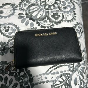 Black MK wallet